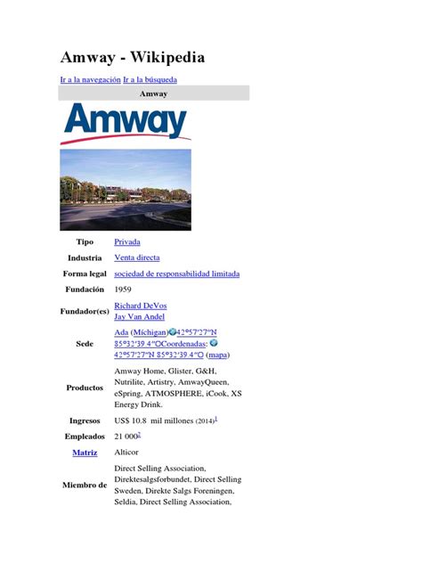 AmwayWiki .